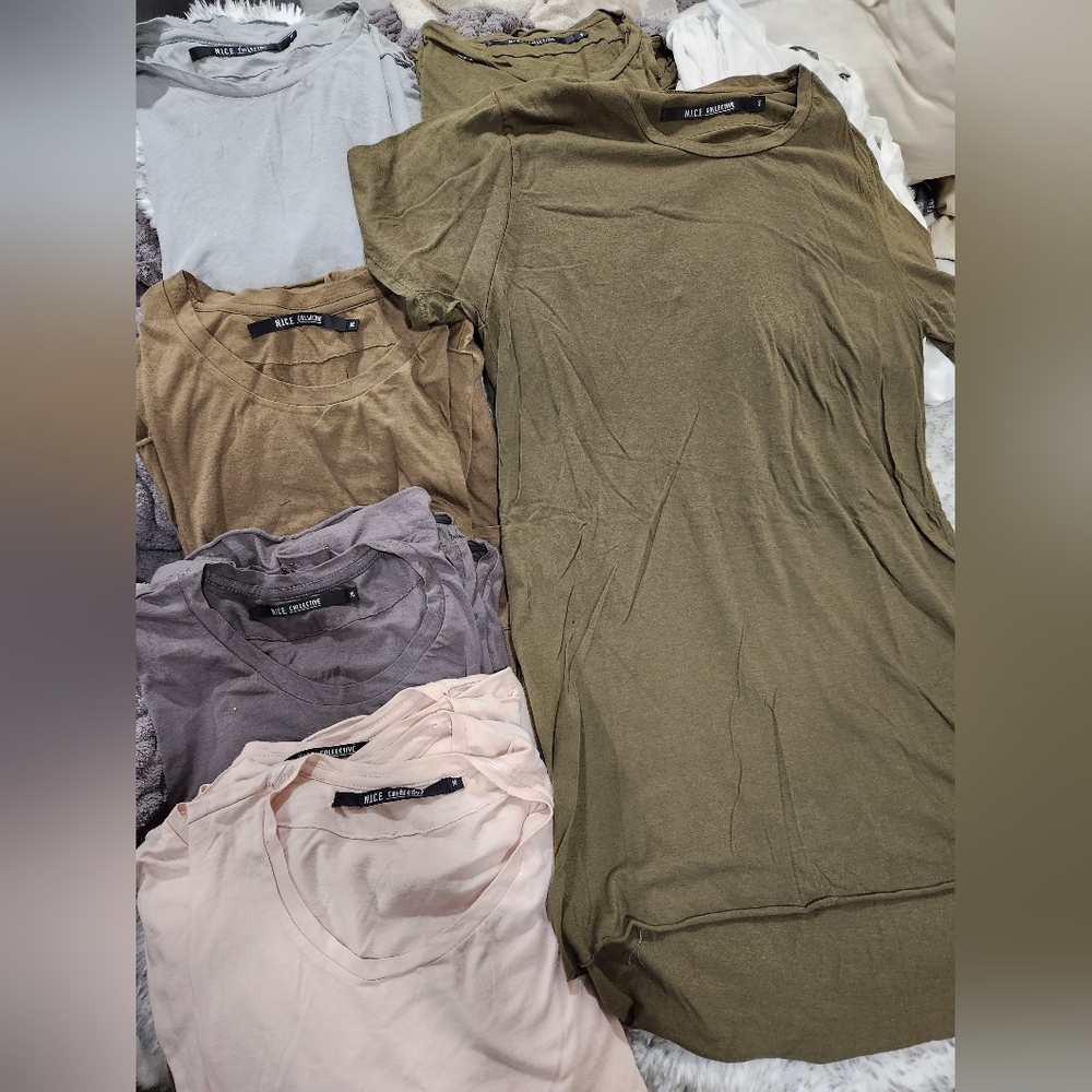 (Dark Green) Nice Collective crew t-shirt